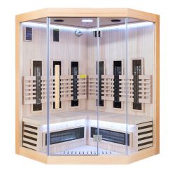 Sauna infrarouge Sense IR 2-3 places angulaire