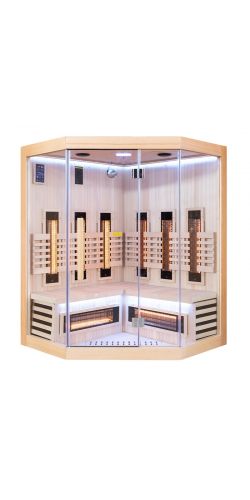 Sauna infrarouge Sense IR 2-3 places angulaire