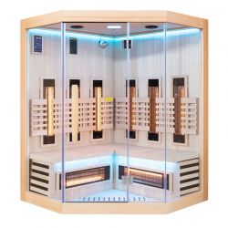 Sauna infrarouge Sense IR 2-3 places angulaire
