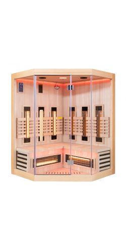 Sauna infrarouge Sense IR 2-3 places angulaire