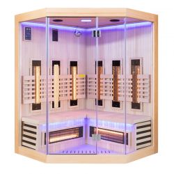 Sauna infrarouge Sense IR 2-3 places angulaire