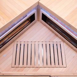 Sauna infrarouge Sense IR 2-3 places angulaire