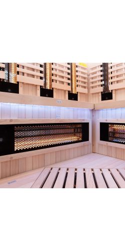 Sauna infrarouge Sense IR 2-3 places angulaire