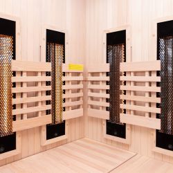 Sauna infrarouge Sense IR 2-3 places angulaire