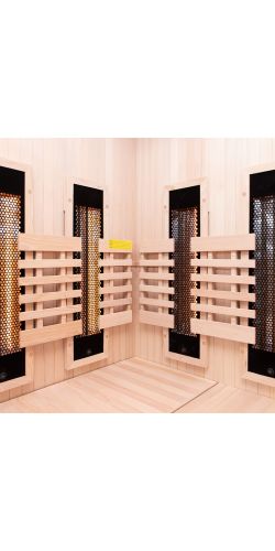 Sauna infrarouge Sense IR 2-3 places angulaire