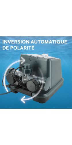 Electrolyseur au sel Gre pour piscine hors-sol