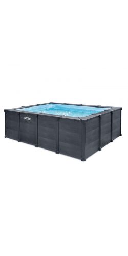 Liner pour piscine Intex Graphite tubulaire rectangulaire