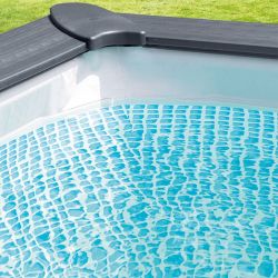 Liner pour piscine Intex Graphite tubulaire rectangulaire