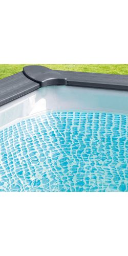 Liner pour piscine Intex Graphite tubulaire rectangulaire