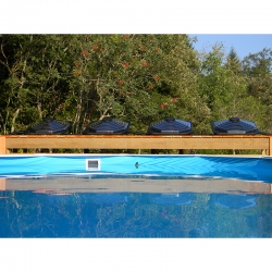 Chauffage solaire piscine : dômes et tapis solaires à prix mini