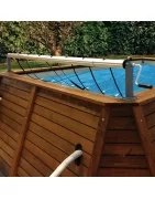 Enrouleur de bâches pour piscine acier