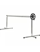 Enrouleur de bâches à hauteur ajustable