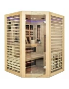Sauna hybride infrarouge et vapeur