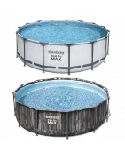 Piscines tubulaires Bestway Steel Pro Max