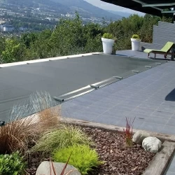 Bâche à barres piscine sur mesure MODULERE