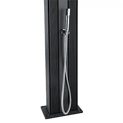 Douchette de la douche solaire hybride Dada 40L droite Poolstar