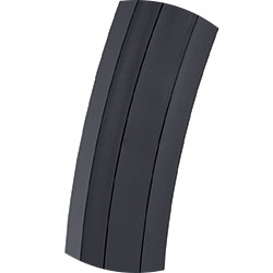 Structure aluminium recyclable de la douche solaire Spring 30L courbe Poolstar