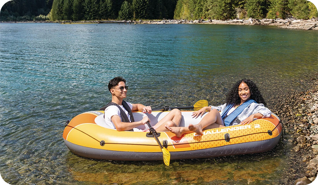 Bateau gonflable Challenger 2 Intex