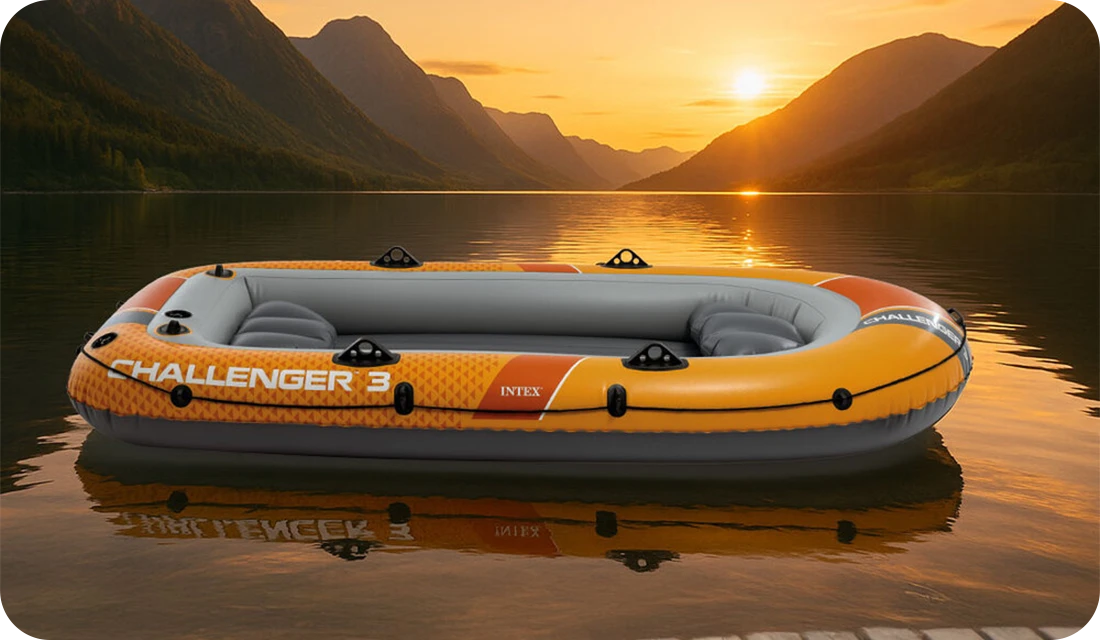 Bateau gonflable Challenger 3 avec emplacement moteur