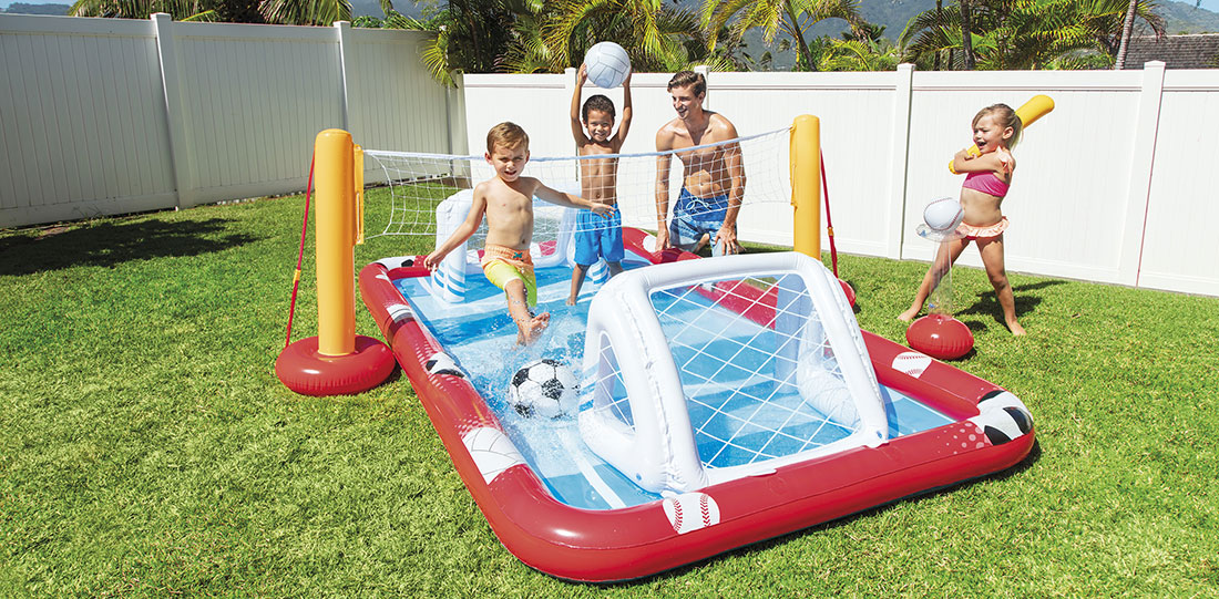 Aire de jeux Multisports gonflable Intex