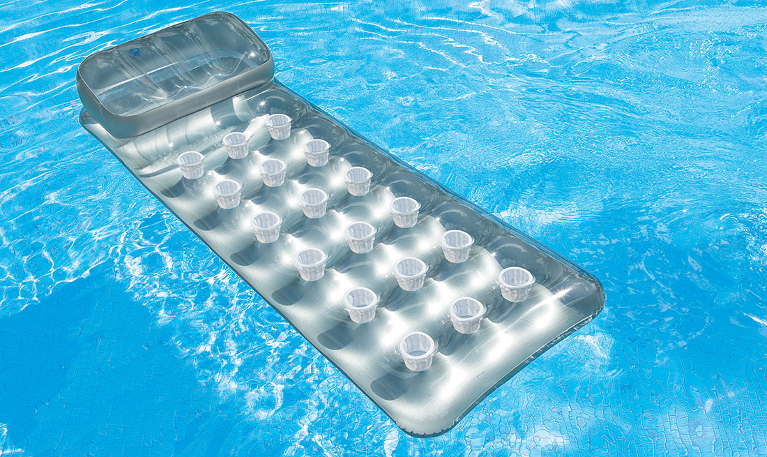 Matelas a bronzer piscine et plage