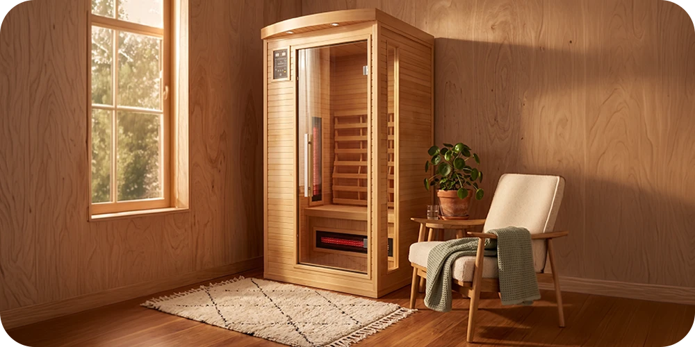 Sauna infrarouge Apollon Quartz 1 place