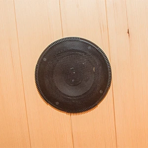 Hauts parleurs intégrés pour sauna infrarouge