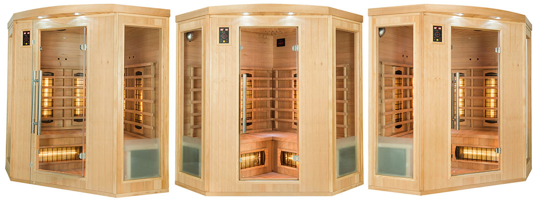 Sauna infrarouge Apollon 3 places