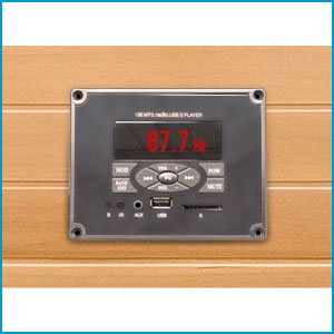 Radio pour sauna infrarouge