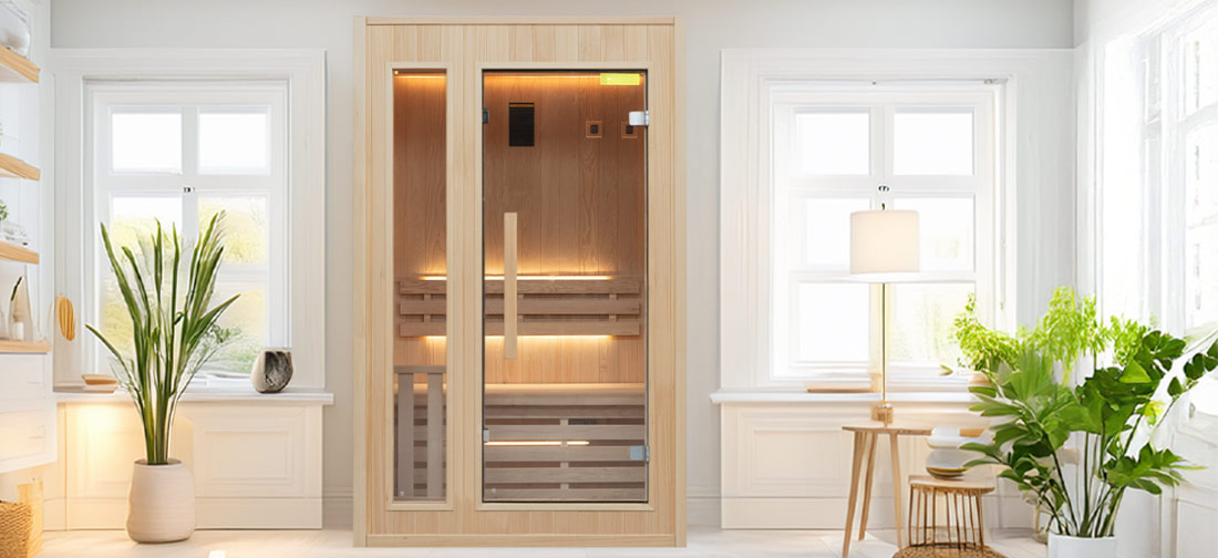 Sauna traditionnel vapeur Zen 2 places
