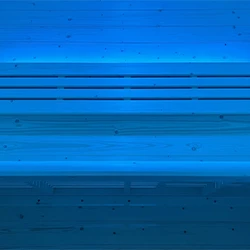 Luminaire LED Sauna vapeur Sauna vapeur Eccolo 2 places 7 couleurs