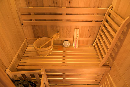 Intérieur Sauna à vapeur Zen