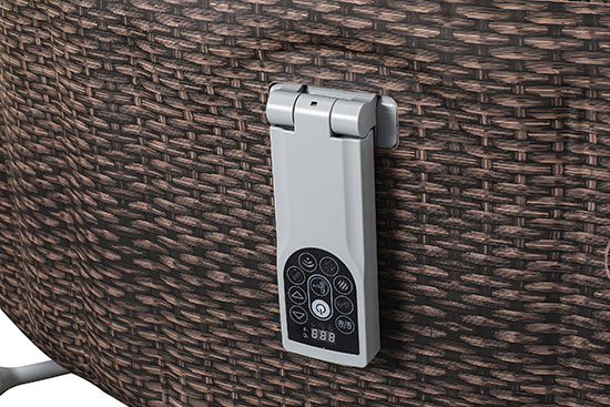 Bloc de filtration Ultrafit avec panneau de commande rabattable pour spa Bestway 