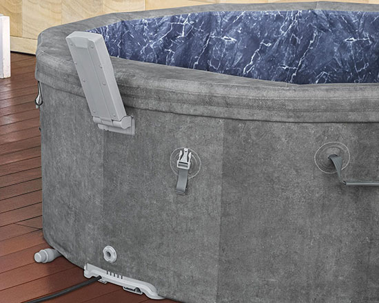 Bloc de filtration Ultrafit avec panneau de commande rabattable pour spa Bestway 