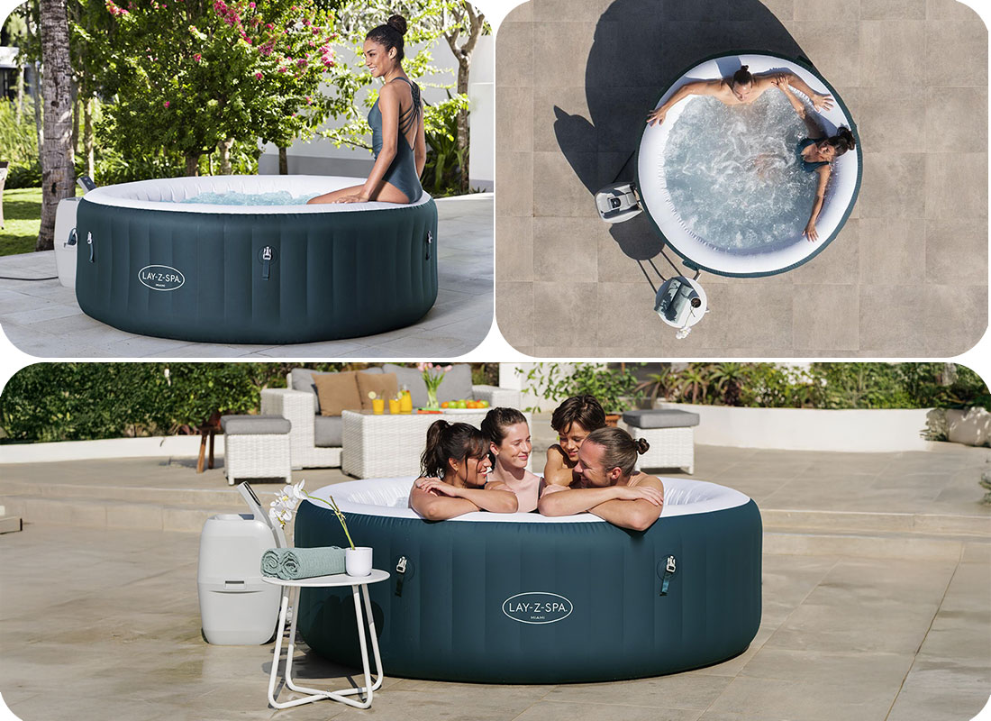 Spa gonflables 6 places Bestway Miami Air Jet