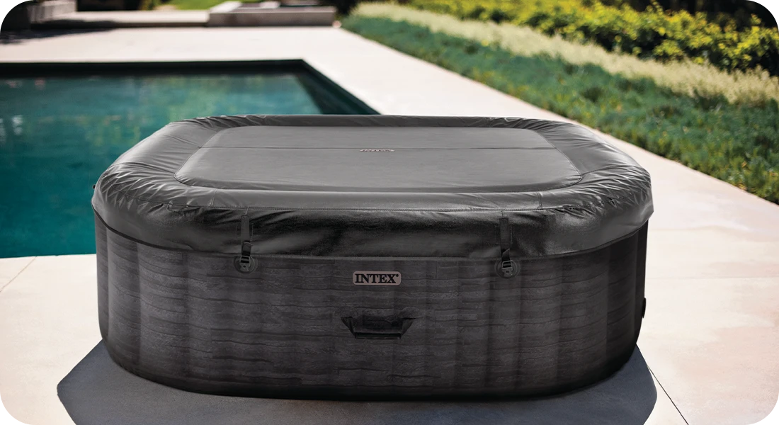 Spa gonflable PureSpa à bulles Ardoise 6 places Intex