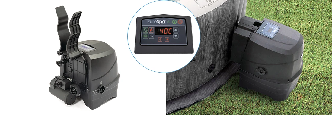 Nouveau bloc technique Spa Intex Baltik 6 places