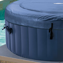 Couvercle Spa Gonflable spa 4 places bulles Intex PureSpa Blue One