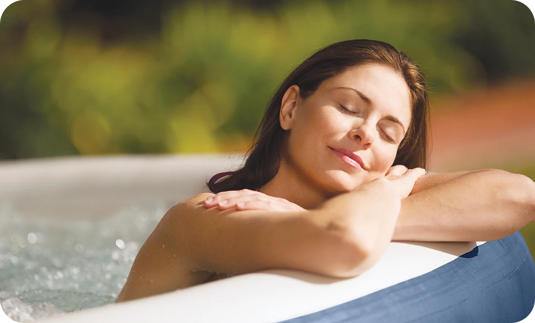 PureSpa Intex à bulles 4 places Blue One