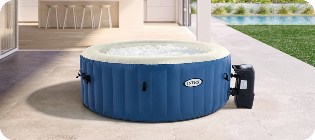 Spa gonflable PureSpa Intex à bulles 4 places Blue One