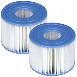 lot de 2 cartouches de filtration pour spa Intex bulles 8 places rond