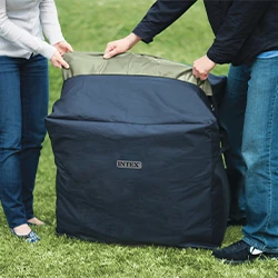 Transport facile Spa Gonflable bulles sac hivernage et rangement Intex