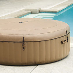 Couvercle Spa Gonflable spa 4 places bulles Intex PureSpa Sahara