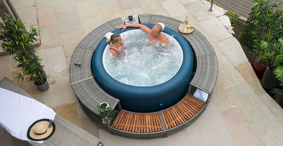 Entourage Bestway universel pour spa rond 200cm