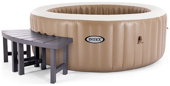 Mobilier pour spa Intex rond 2 pièces