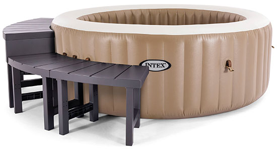 Mobilier pour spa Intex rond 4 pièces