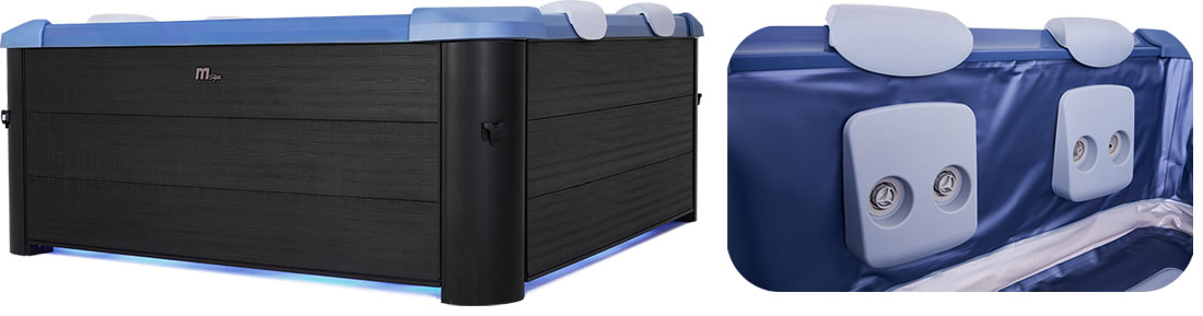 Spa Mspa Sapphire 6 places avec jets hydromassants