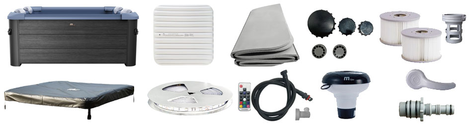 Accessoires inclus avec le spa MSpa Sapphire