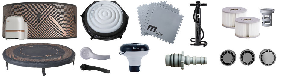 Accessoires inclus avec le spa MSpa Mono