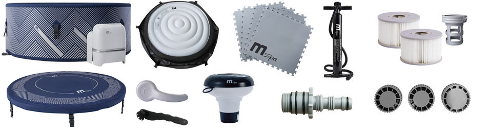 Accessoires inclus avec le spa MSpa Naval